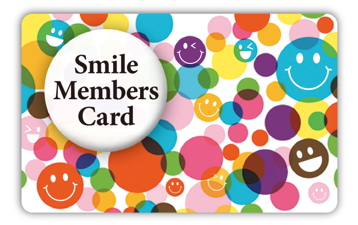 Smile member's card